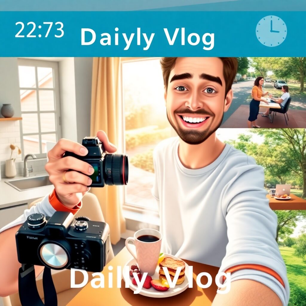 contain daily routines, vlogs, and small happiness in everyday life